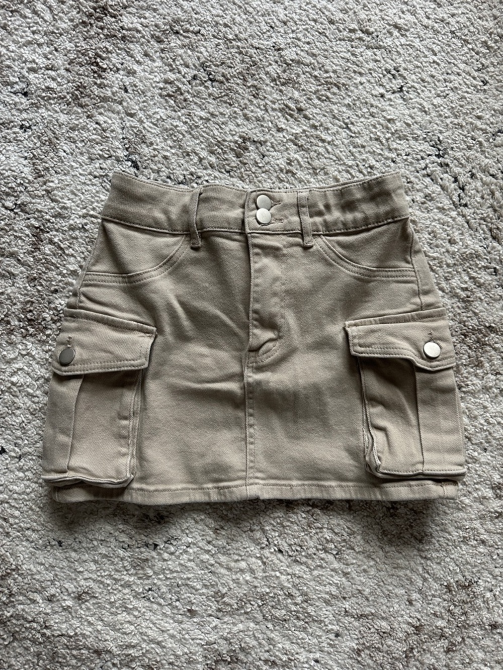 Cargo mini skirt